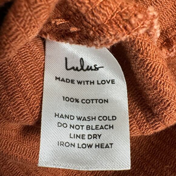 Lulu’s Corduroy Mini Skirt Women Sz XS Brown Autumn Academia Schoolgirl Preppy - Picture 5 of 8